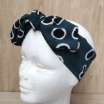 CINTA DIADEMA TURBANTE VERDE