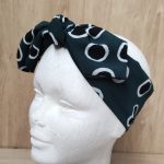 CINTA DIADEMA TURBANTE VERDE