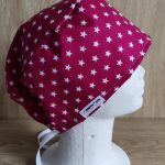 GORRO QUIRÚRGICO ESTRELLAS FUCSIA