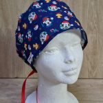 Gorro quirúrgico Mickey Navidad Azul