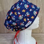 Gorro quirúrgico Mickey Navidad Azul