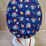 Gorro quirúrgico Mickey Navidad Azul