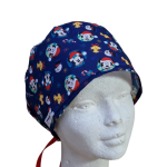 Gorro quirúrgico Mickey Navidad Azul
