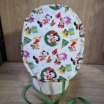 MICKEY Y MINNIE NAVIDAD BLANCA GORRO QUIRÚRGICO