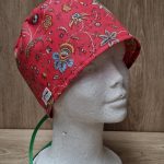 HOLI FLOR ROJA-GORRO