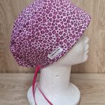 Gorro Quirúrgico Animal Print Fucsia Reutilizable – Hecho a Mano