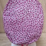 Gorro Quirúrgico Animal Print Fucsia Reutilizable – Hecho a Mano
