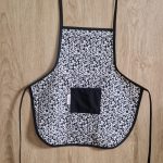 DELANTAL Y PAÑUELO CASTAÑERA FLORES