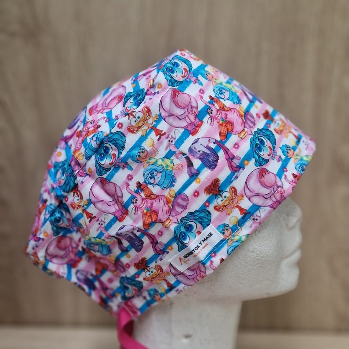Gorro quirúrgico Inside Out Disney