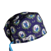 Gorro quirúrgico profesional de algodón y poliéster fino – Modelo Stitch