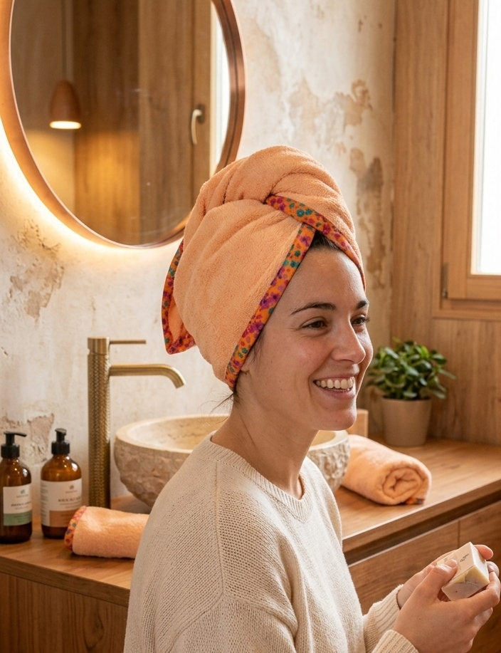 Toalla Turbante de Algodón 100% Edición Limitada