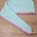 Toalla Turbante Azul amapolas Edición Limitada