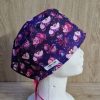 Gorro quirúrgico de poliéster fino con diseño del Gato de Alicia en el País de las Maravillas.