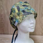 Gorro Quirúrgico Plumas Verdes