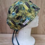 Gorro Quirúrgico Plumas Verdes
