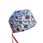 Gorro Quirúrgico Flores Persane 100% Algodón