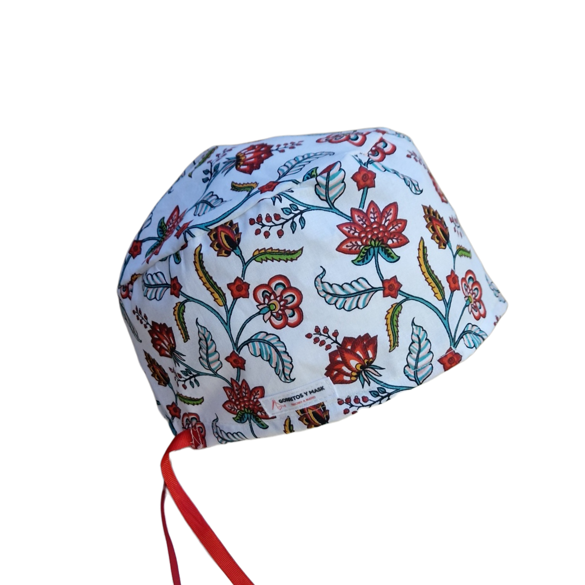 Gorro Quirúrgico Flores Persane 100% Algodón