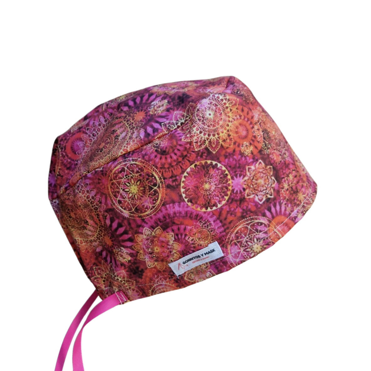 Gorro Quirúrgico Mandalas Red