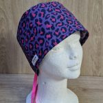 Gorro Quirúrgico Animal Print Morado y Rosa