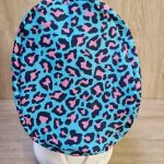 Gorro Quirúrgico Animal Print Azul y Rosa