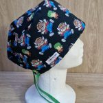 Gorro quirúrgico Arale fondo negro
