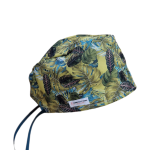 Gorro Quirúrgico Plumas Verdes