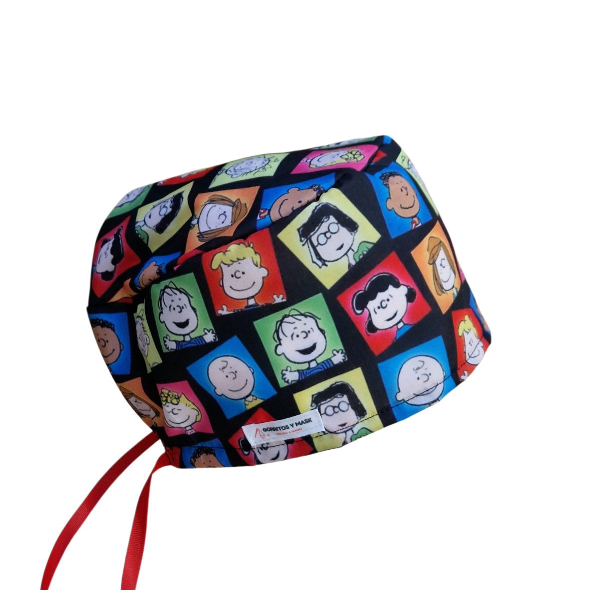 Gorro Quirúrgico Carlitos Snoopy y amigos