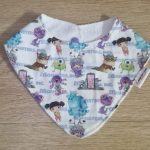 Babero Bandana Monsters SA Artesanal